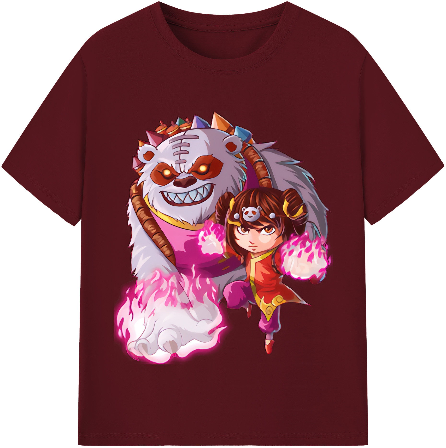リーグ・オブ・レジェンド League of Legends LOL 綿100％半袖Tシャツ（フロントプリント）